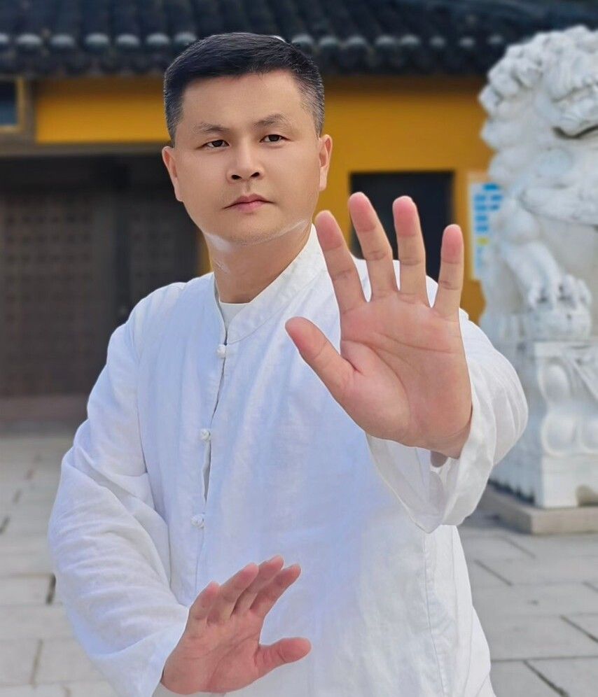 上善太极创办人张林三老师在拳馆